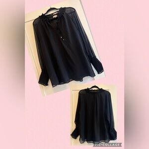 Calvin Klein Elegant Black Women's Top